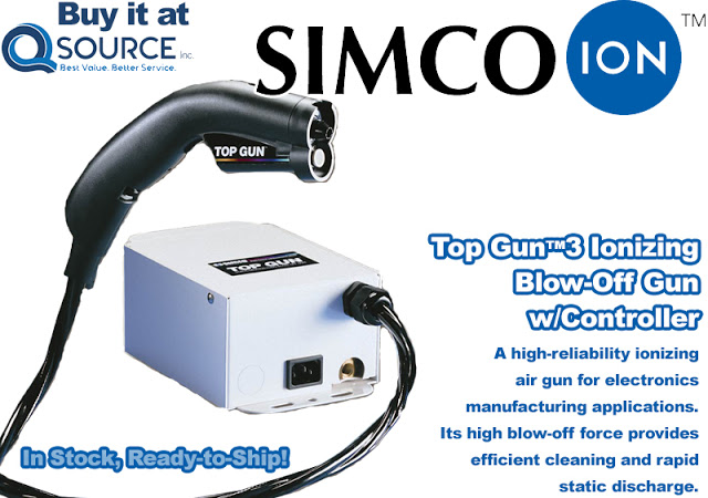 Simco-Ion 4005105 120V Top Gun Static Neutralizing Blow Off Gun for sale online 