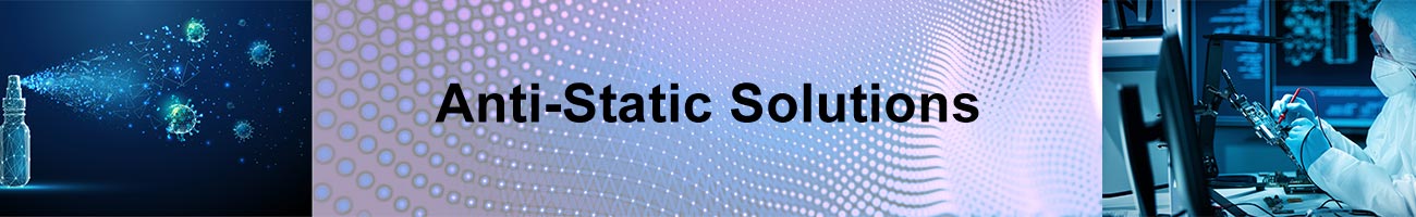 Anti-Static cleaners and sprays from ACL Staticide, SCS, and Static Solutions