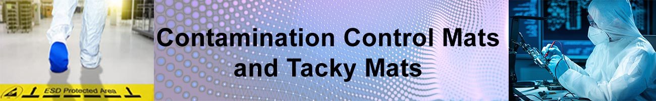Contamination Control Mats and Tacky Mats from Hartco, Liberty Industries and Wearwell