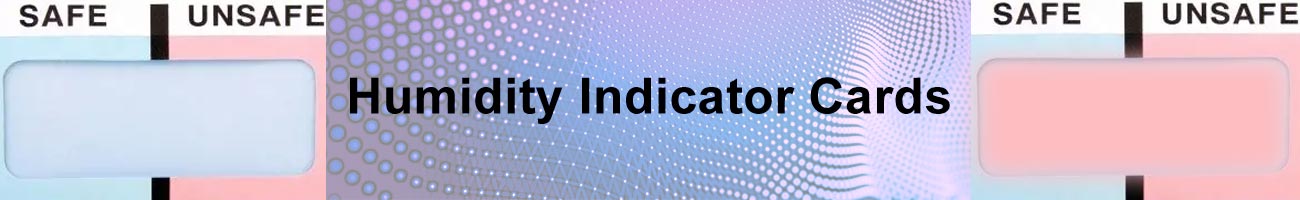 Humidity Indicator Cards from SCS