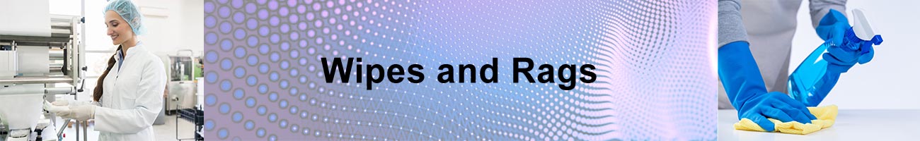 Wipes and rags from ACL Staticide, MicroCare, TechSpray and Transforming Technologies