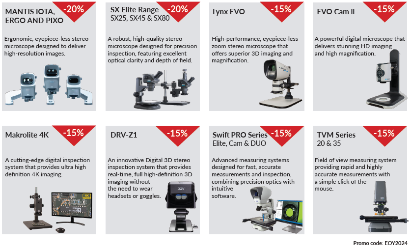 Vision Engineering End of Year sale 2024