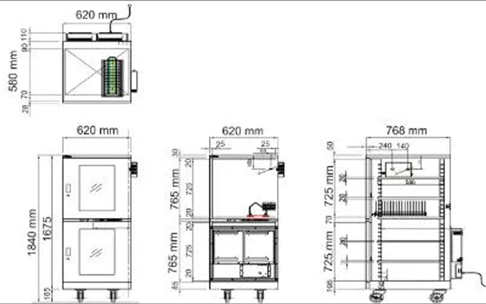 Dry Cabinet Measurements